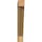 Ekena Millwork Traditional Block Rough Sawn Bracket, Western Red Cedar, 4"W x 24"D x 28"H BKT04X24X28TRA05RWR - alternate 2